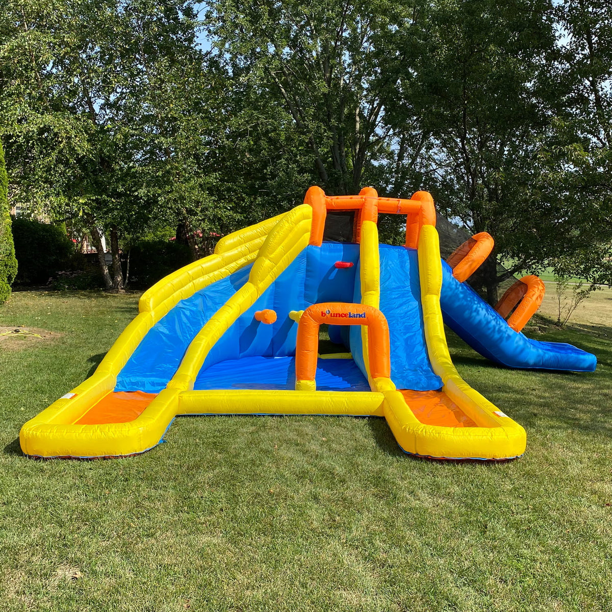 Triple Water Slides and Pool Water Park N295719