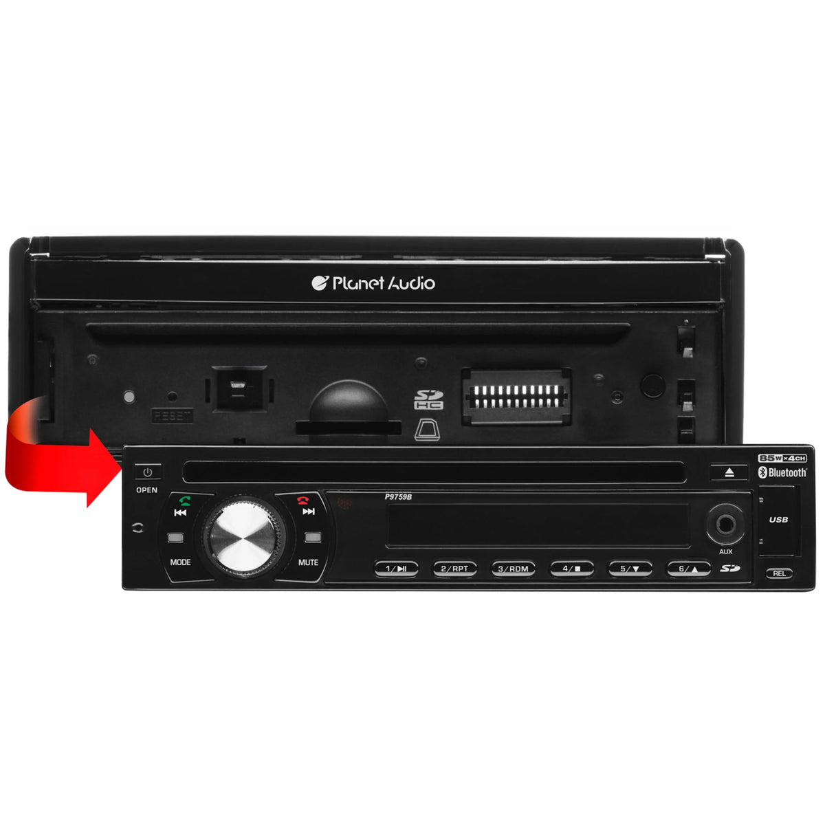 7” Touchscreen Car DVD Player G8071