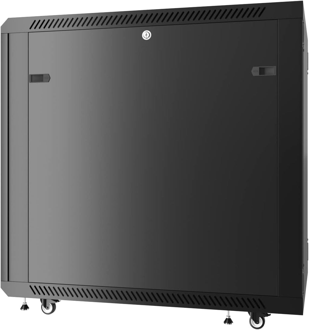 15U 35 inch Deep Lockable Server Rack Cabinet on Casters Z86625