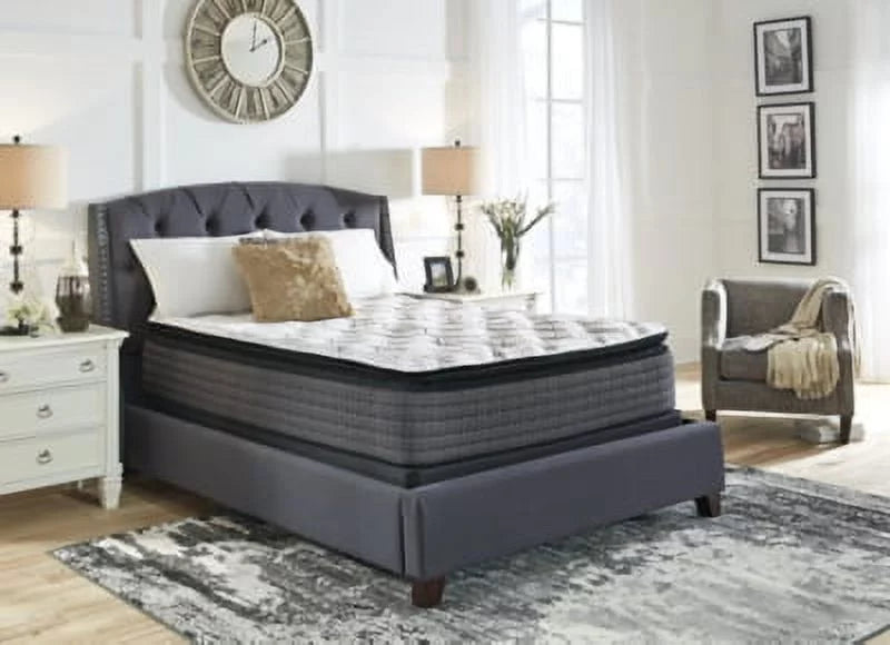11 Inch Plush Pillow Top Hybrid Full Mattress H38484