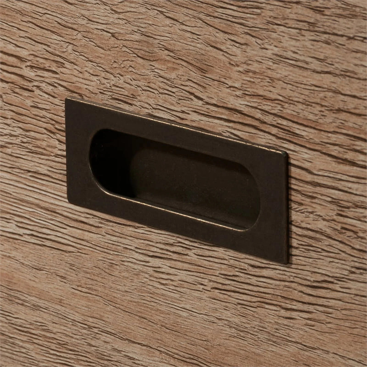 L-Desk in Brushed Oak Finish V3190