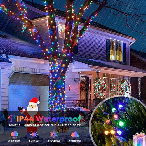500 LED Orange and Purple Halloween String Lights L36532