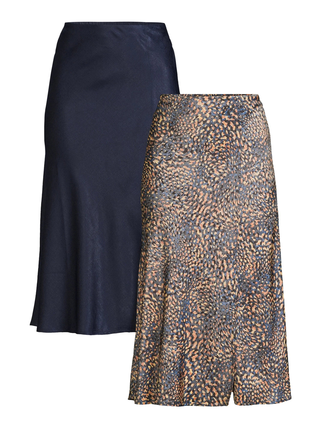 Women's Midi Slip Skirt 2-Pack H856
