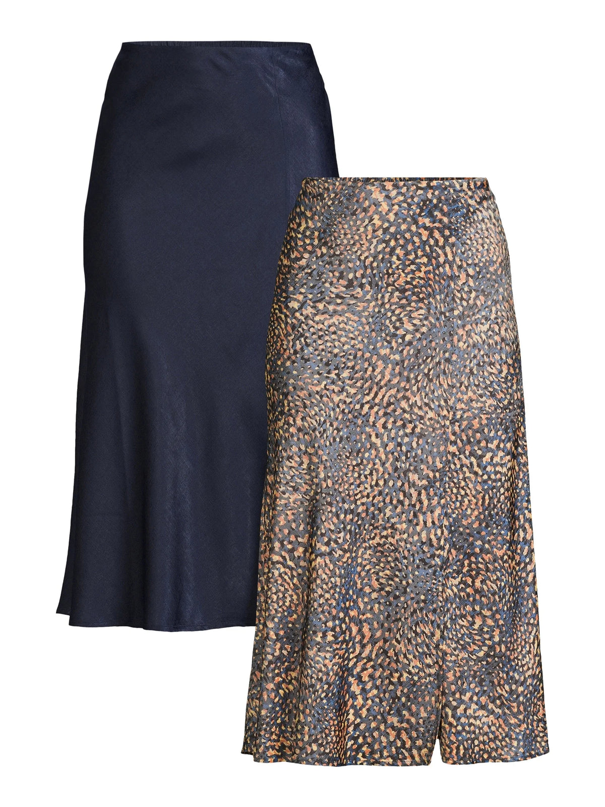 Women's Midi Slip Skirt 2-Pack H856