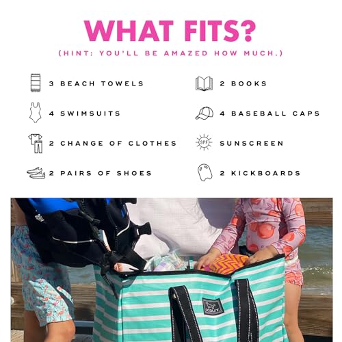 Extra Large Utility Tote Bag with Zipper E84556