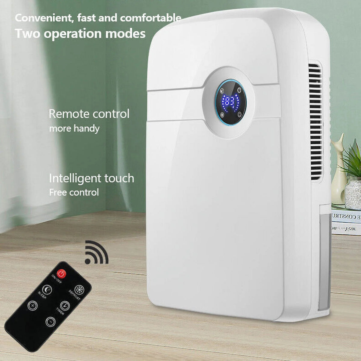 2.5L Water Tank Dehumidifier with Drain Hose U31813
