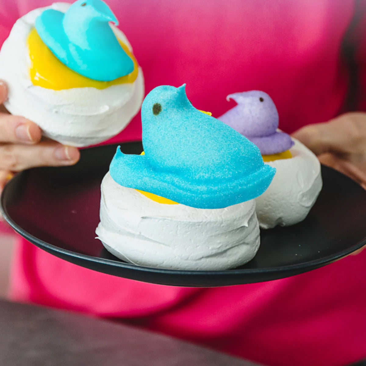 Blue Marshmallow Chicks 1.5 oz Pack of 6 Z387
