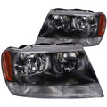 Crystal Headlights Black Z2350