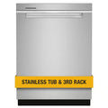 Stainless Steel Built-In Dishwasher with Third Level Rack J165090