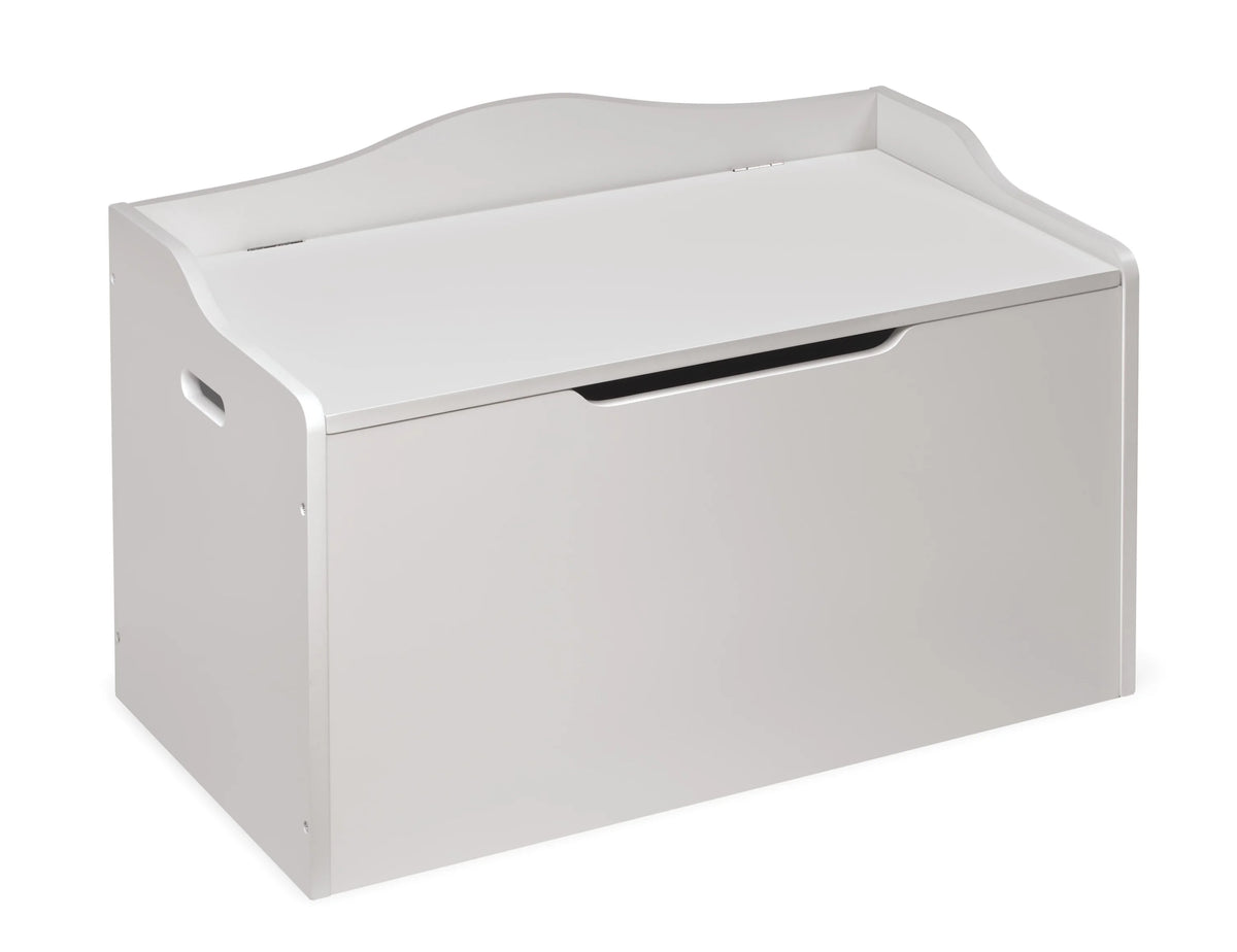 White Wood Toy Box S60425