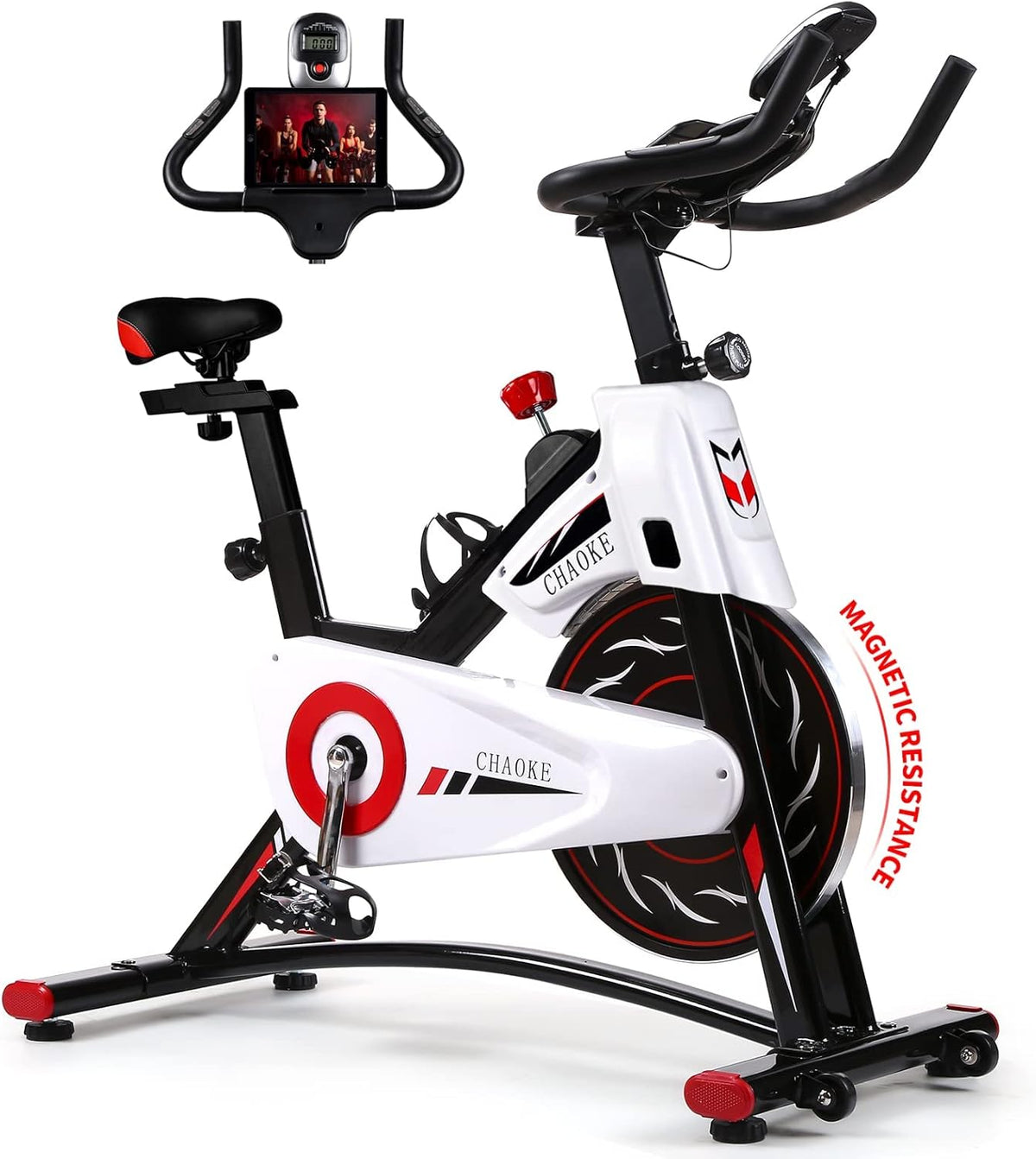 Indoor Cycling Bike Magnetic Resistance Whisper Quiet D1129