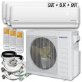 27,000 BTU 3 Zone Ductless Air Conditioner and Heat Pump E245