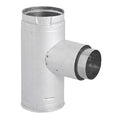 3 PelletVent Pro Increaser Adapter Tee with Clean-Out Tee Cap S418
