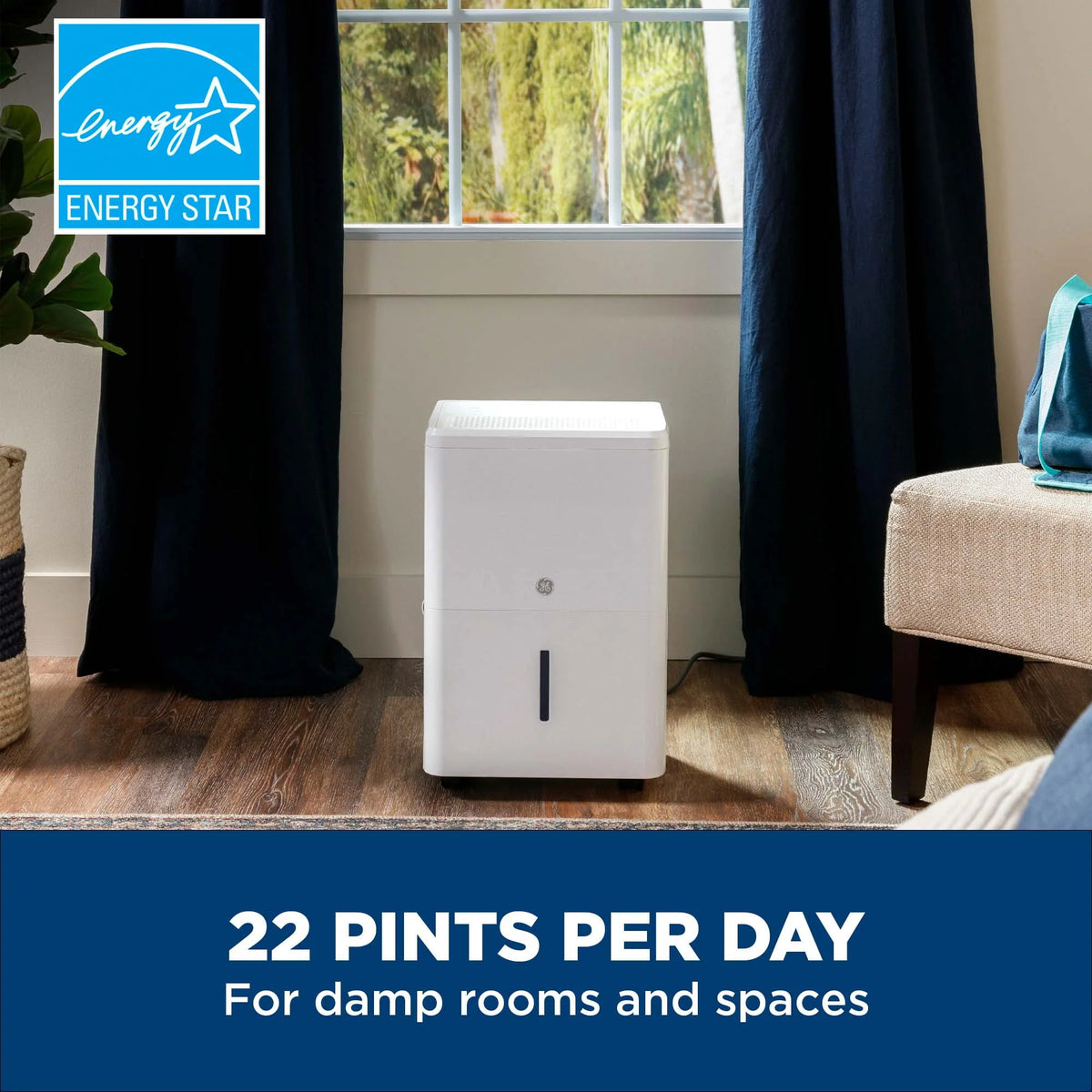 Portable 22 Pint Dehumidifier A2812