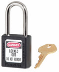 Black Lockout Padlock Z6615