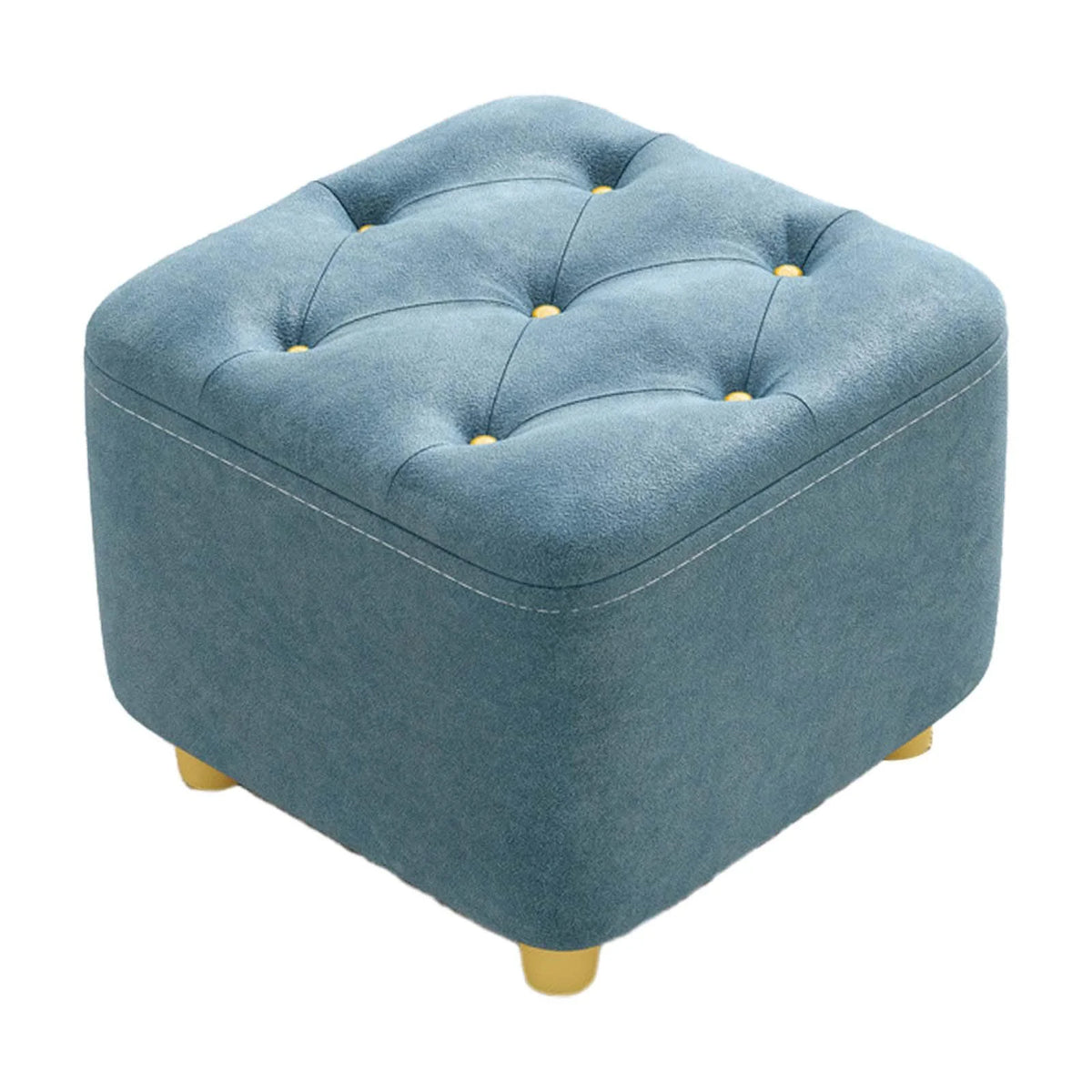 Square Non Slip Footstool Ottoman S94012
