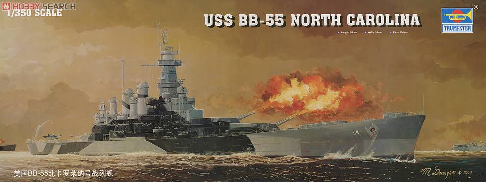 1/350 USS North Carolina BB-55 D51888