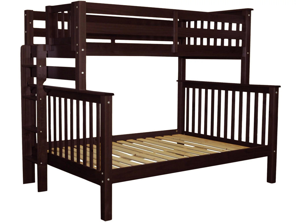 Twin over Full Bunk Beds with End Ladder R48004