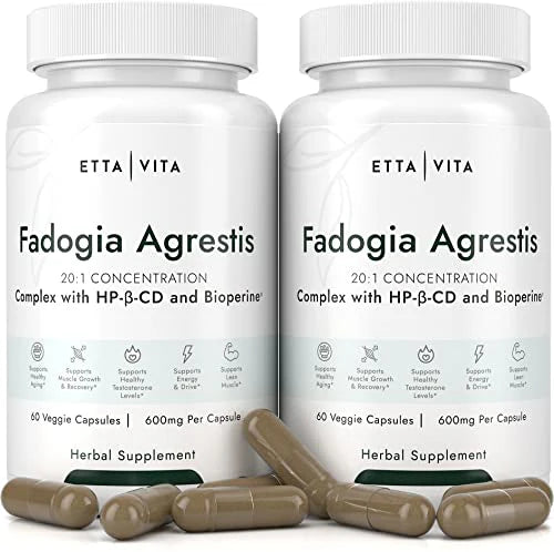 Organic Fadogia Agrestis 600mg 120ct G691