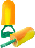 Bio-Based Foam Ear Plugs 100-Pair NRR 32 Orange/Yellow Tapered Push-in R19018