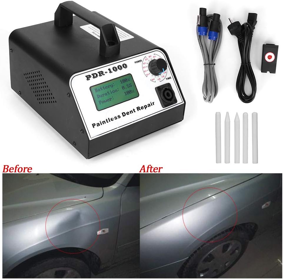 10Pcs Paintless Dent Repair Tool Induction Heater 110V B5141