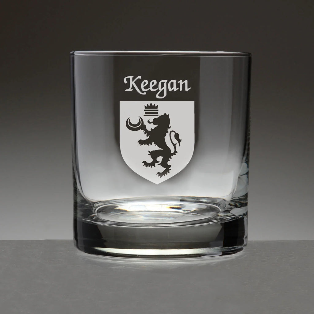 Set of 4 Etched Tumbler Glasses X2621