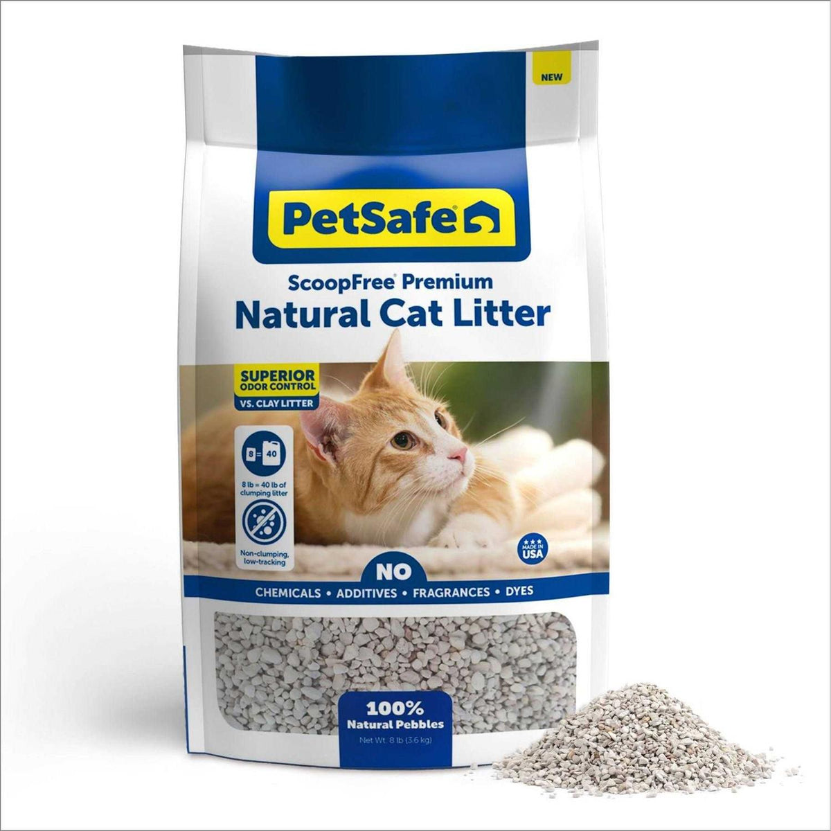 Natural Cat Litter 8 lb Bag I244535