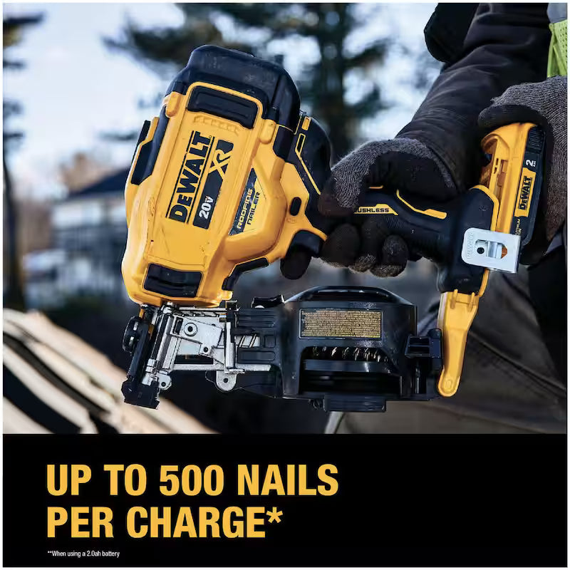 20V MAX Lithium-Ion Cordless Roofing Nailer Kit J304