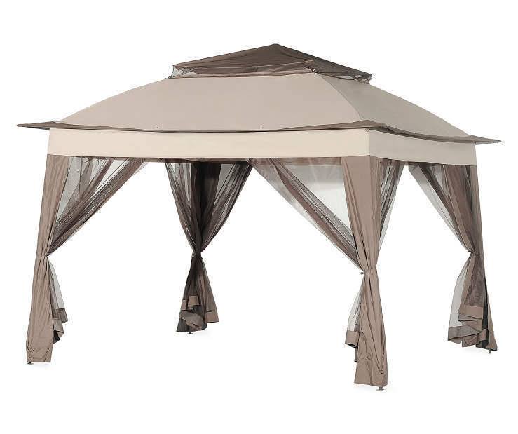 Pop Up Canopy Tent with Netting Vented Roof B9611