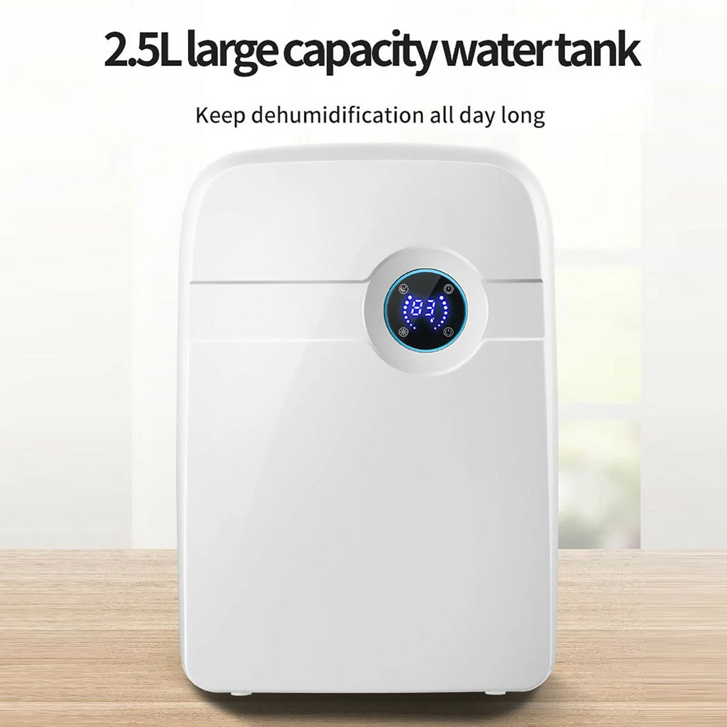 2.5L Water Tank Dehumidifier with Drain Hose U31813