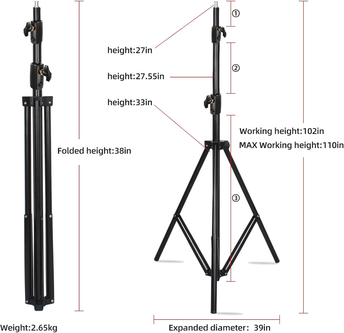 2 Pack Studio Flash Strobe Monolight Bowens Mount Kit O161570