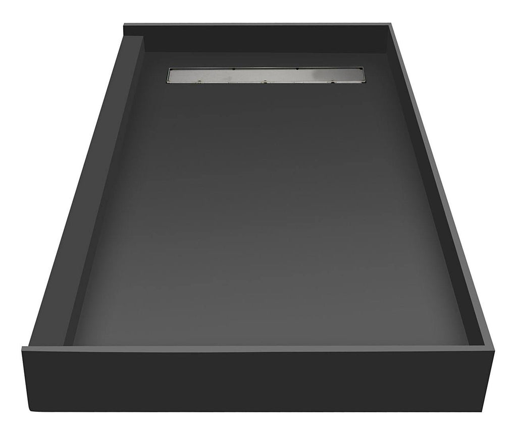 Single Threshold Shower Base with Drain W185935