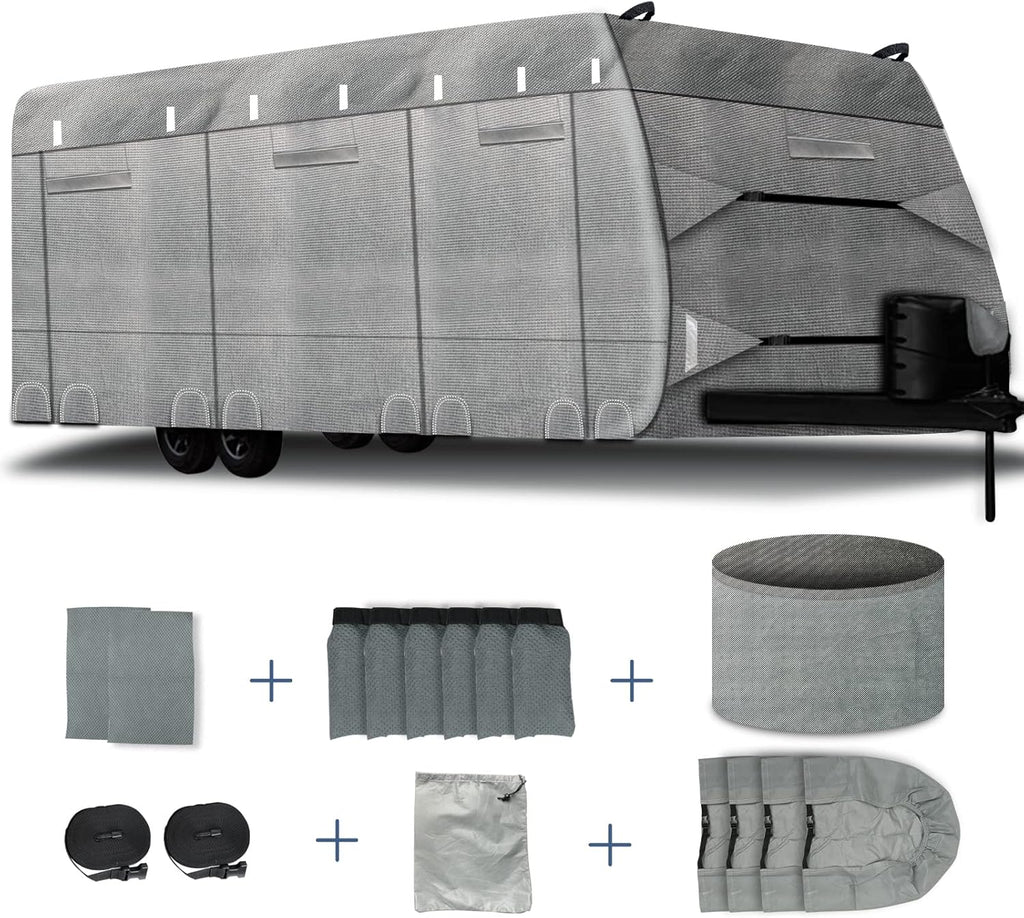 6 Layers Windproof UV Resistant RV Cover 30'1''-33' A19867