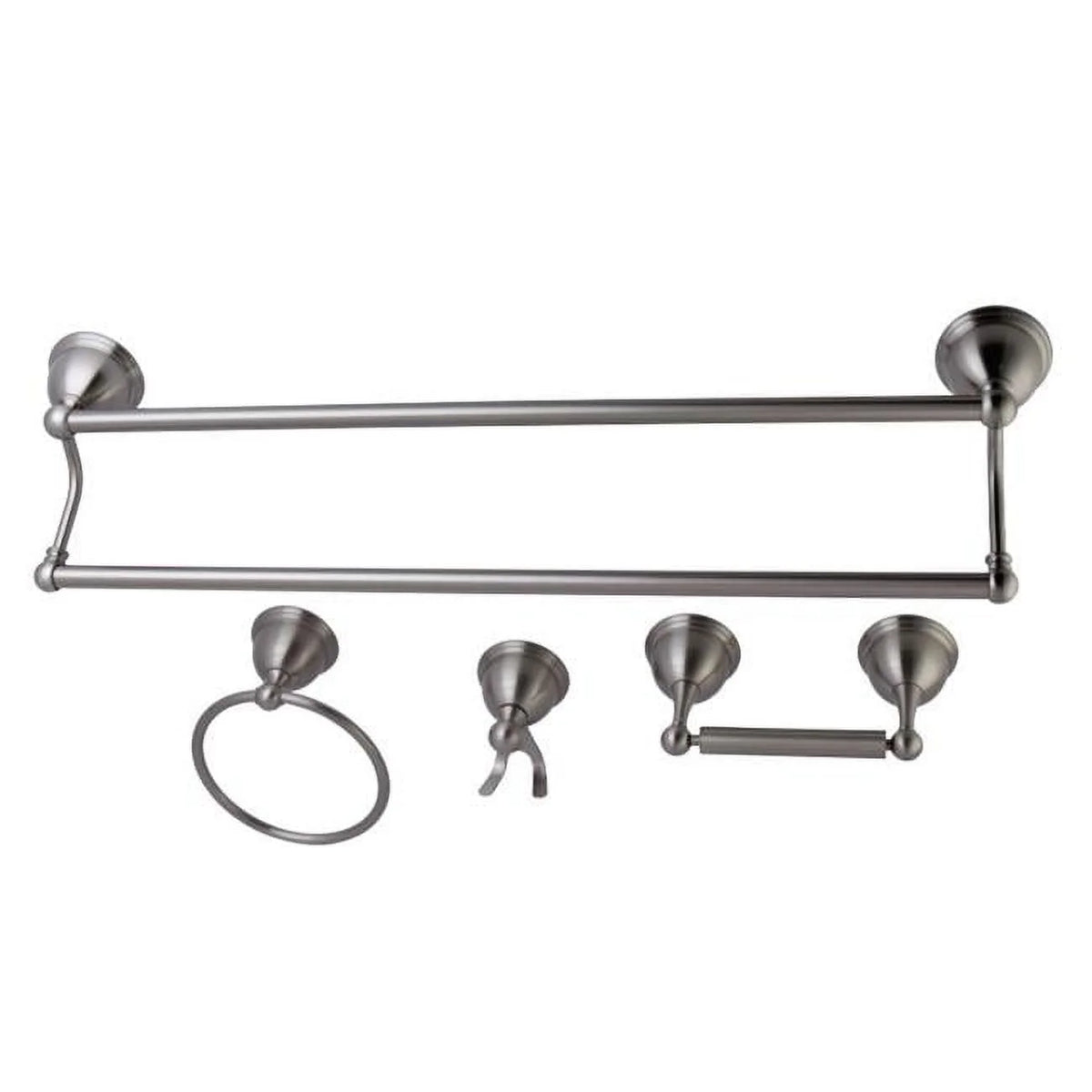Brushed Nickel 4 Piece Bathroom Hardware Y730