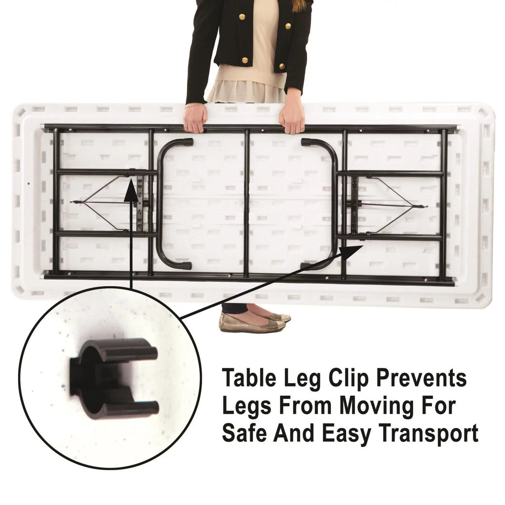 Green Adjustable Height Folding Table L444990