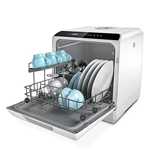 Portable Countertop Dishwasher with 5-Liter Built-in Water Tank W22122
