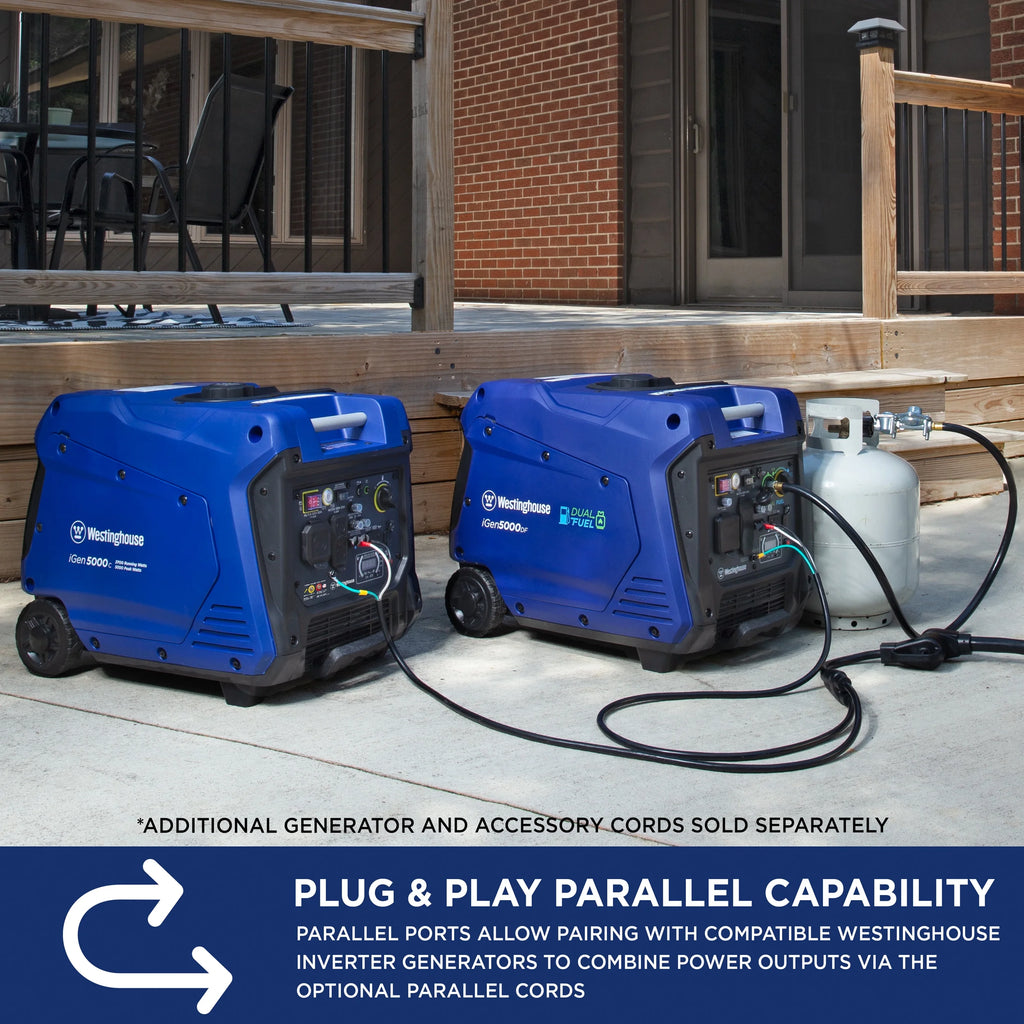 Gasoline Powered Portable Inverter Generator with CO Sensor J7851