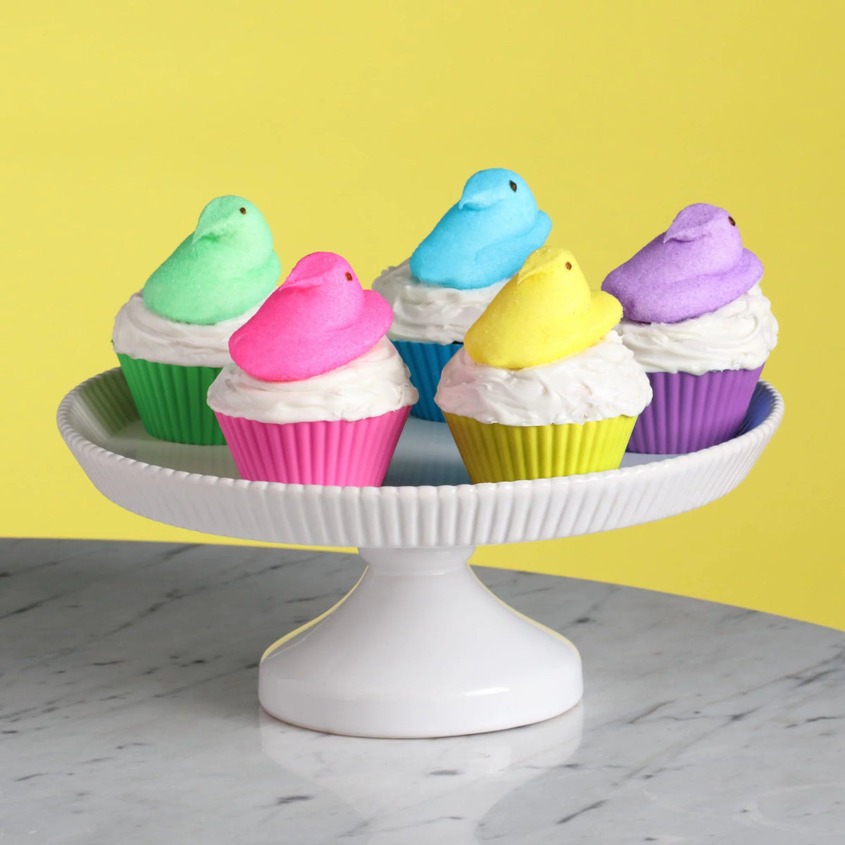 Blue Marshmallow Chicks 1.5 oz Pack of 6 Z387
