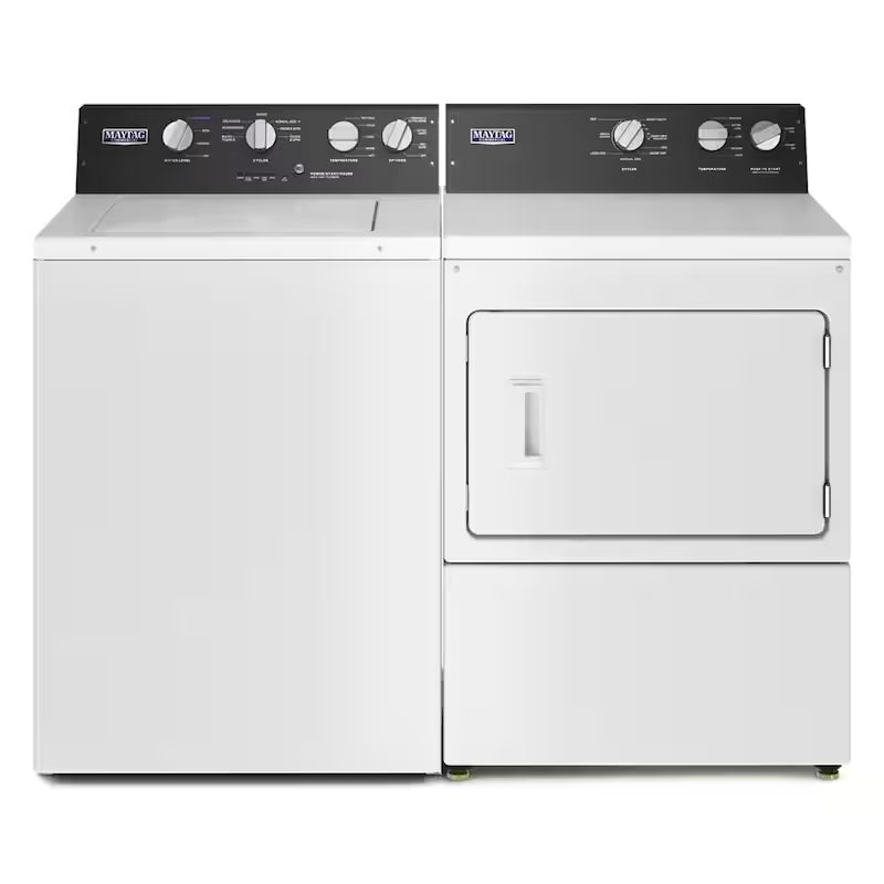 7.4 cu.ft. Vented Front Load Gas Dryer in White N21788