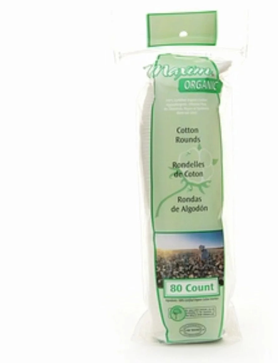 Organic Cotton Rounds 80 ea Pack of 4 M935415