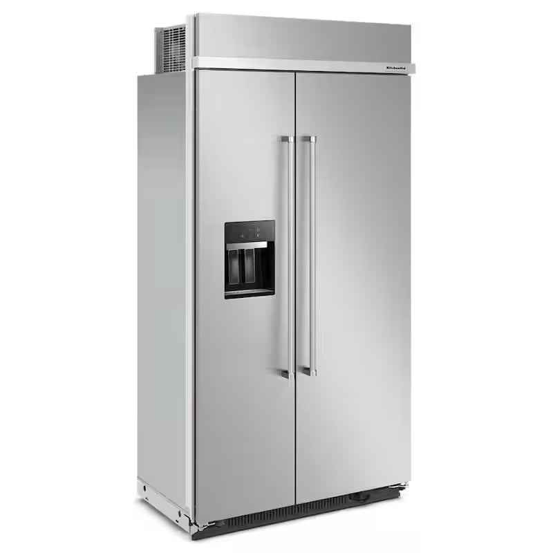 Built-In Side by Side Refrigerator in Stainless Steel F5262