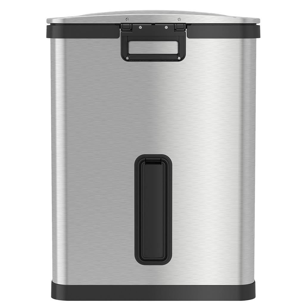 13 Gallon Stainless Steel Step Trash Can T781215