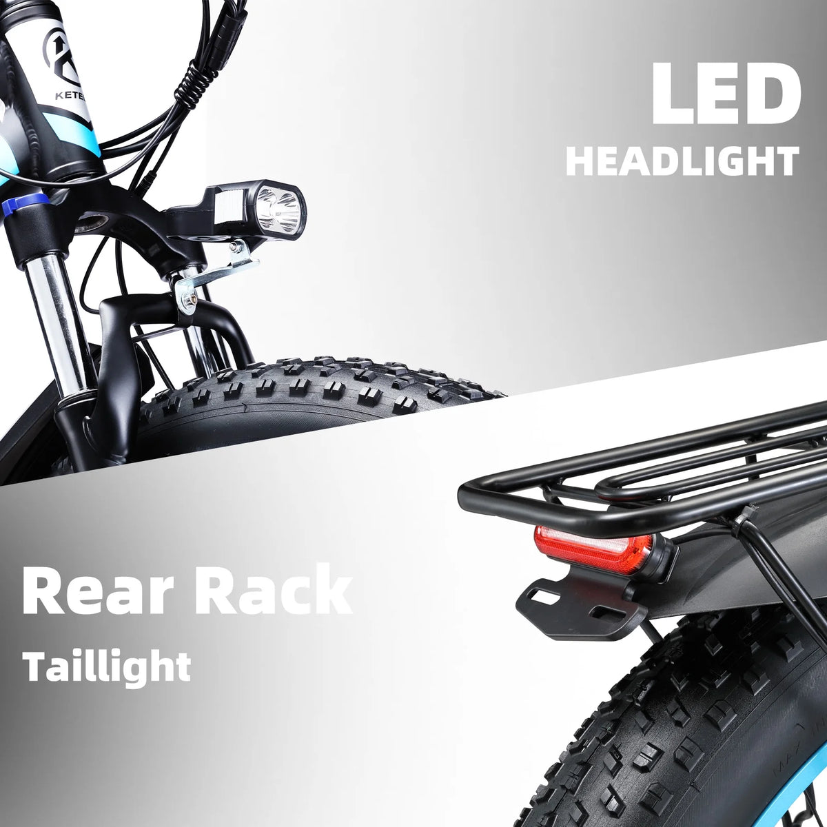 750W 48V 13AH Fat Tire Electric Bike F9749