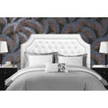PU Leather Upholstered Button Tufted Headboard X97313
