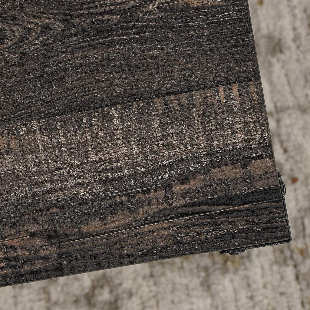 Carbon Oak Finish Coffee Table C951