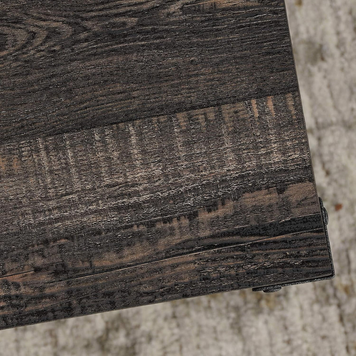Carbon Oak Finish Coffee Table C951