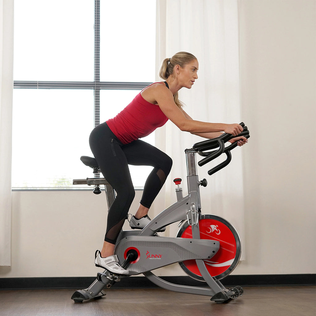 Indoor Cycling Exercise Bike with 44 lb Flywheel U42255