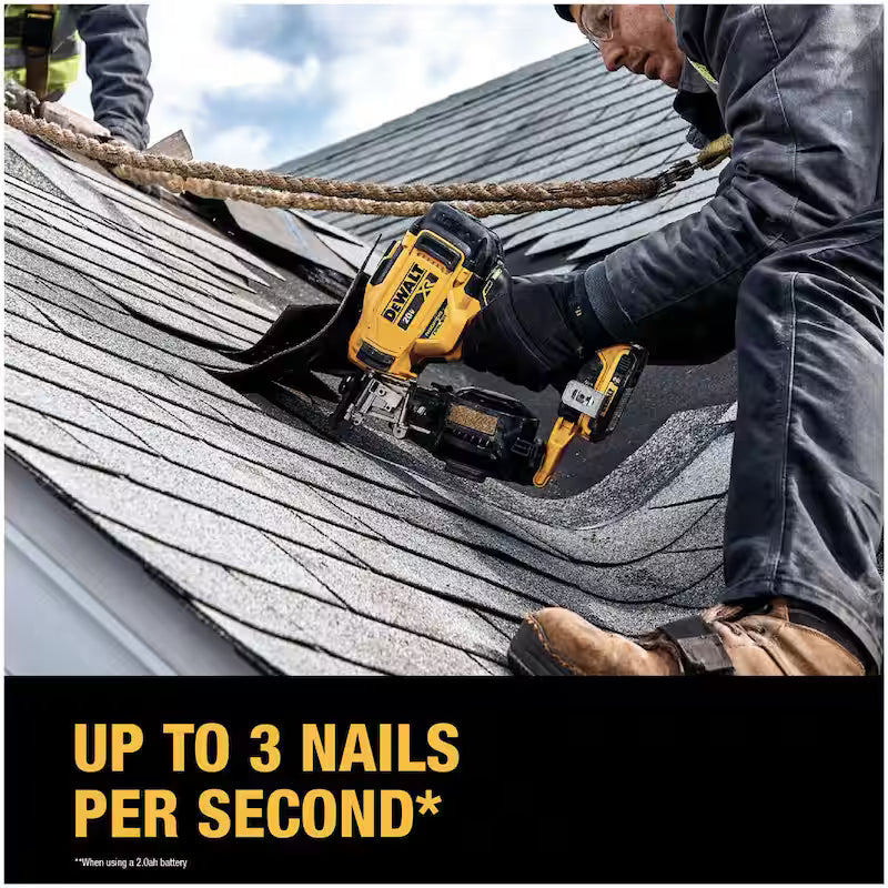 20V MAX Lithium-Ion Cordless Roofing Nailer Kit J304