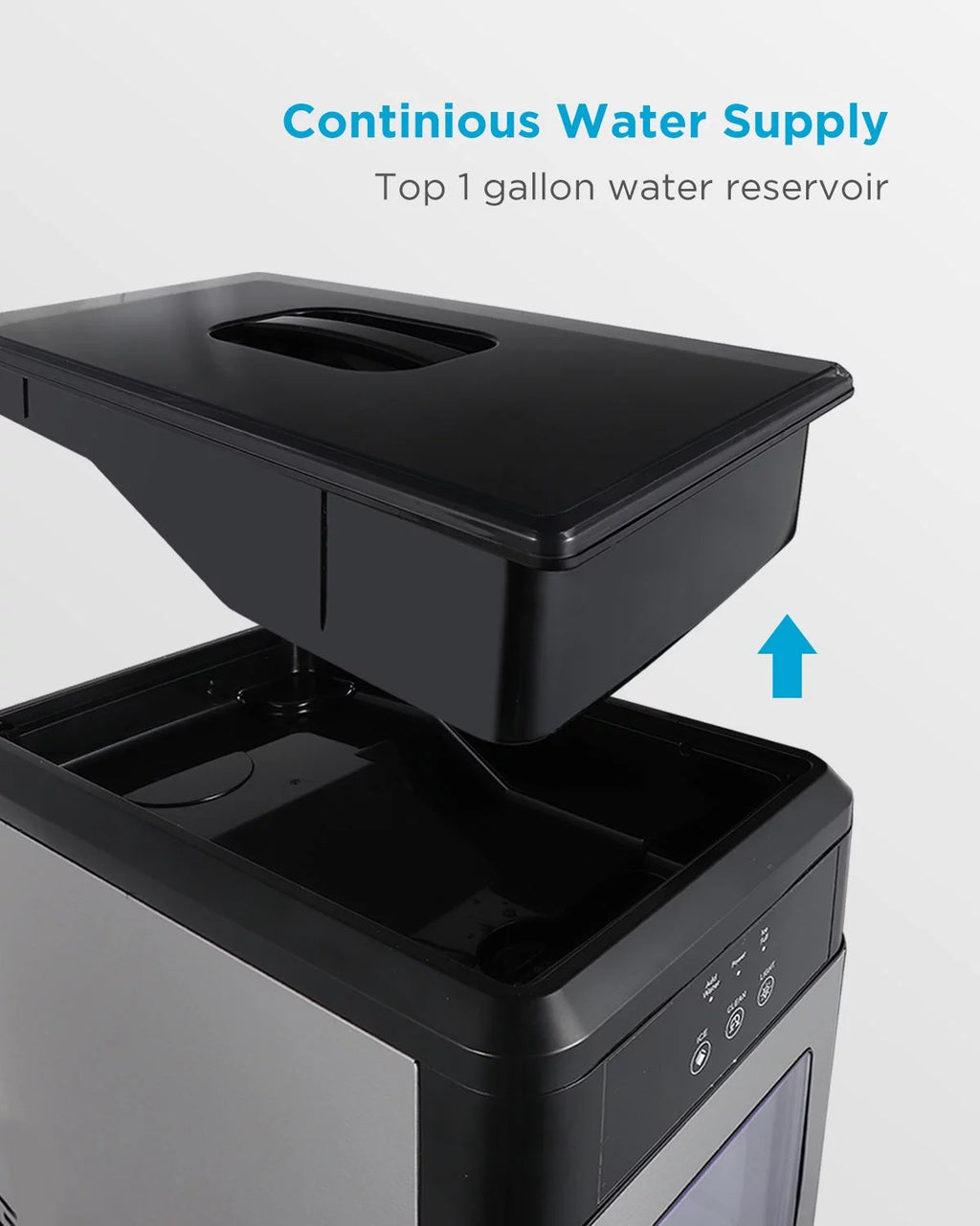 Countertop 44lb Nugget Ice Maker U856