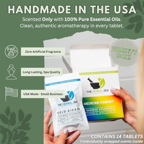 Shower Steamers Aromatherapy 14 Pack Y3432